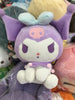 Sanrio Characters Purple Kuromi with Blue Bow Medium Plush (In-stock)