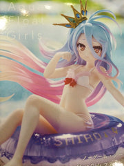Aqua Float Girls No Game No Life Shiro Prize Figure (In-stock)