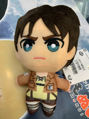 Attack on Titan Eren Yeager Small Plush Keychain (In-stock)