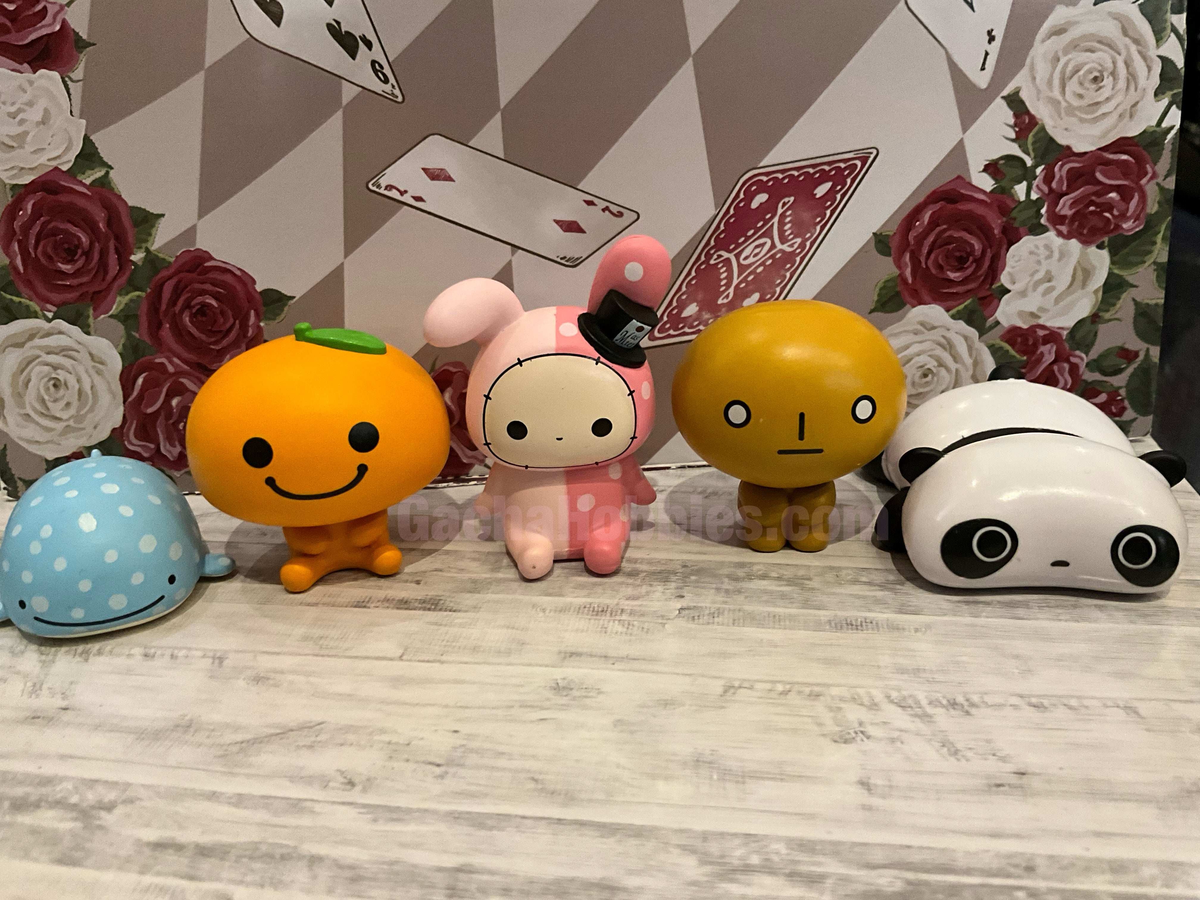 San-X Family Characters Small Figure 5 Pieces Set (In-stock)  Gacha Hobbies