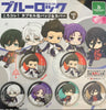 Blue Lock Characters Badge with Clear Case 5 Pieces Set (In-stock)
