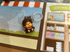 Monchichi and Friends Small Figure Keychain Vol.2 6 Pieces Set (In-stock)