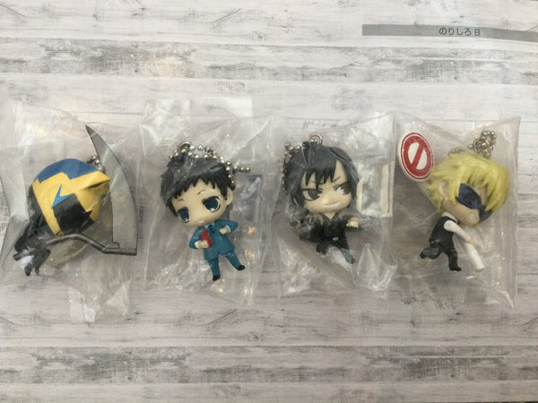 Durarara Deformed Figure Series Mini 4 Piece Keychain Set (In-stock)