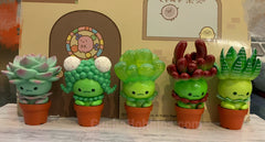 Succulent Plant Small Figure 5 Pieces Set (In-stock)