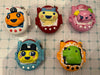 Tamagotchi and Friends Characters Case Keychain 5 Pieces Set (In-stock)