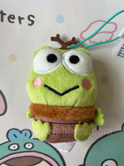 Sanrio and Friends Keroppi Beetle Small Plush Keychain (In-stock)