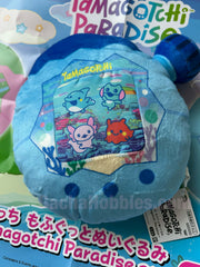 Bandai Tamagotchi Paradise Blue Water Console Medium Plush (In-stock)