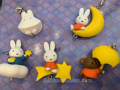 Miffy Starry Sky Characters Figure Keychain 5 Pieces Set (In-stock)
