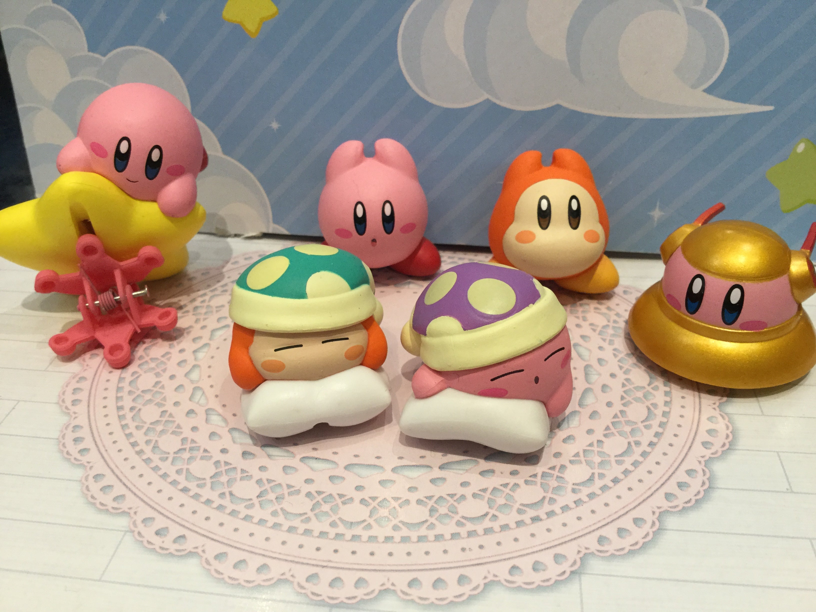 Hugcot Hoshi no Kirby Cable Holder Figure Vol.2 6 Pieces (In-stock