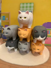 Cats Pyramid Stacked Up Figure 7 Pieces Set (In-stock)