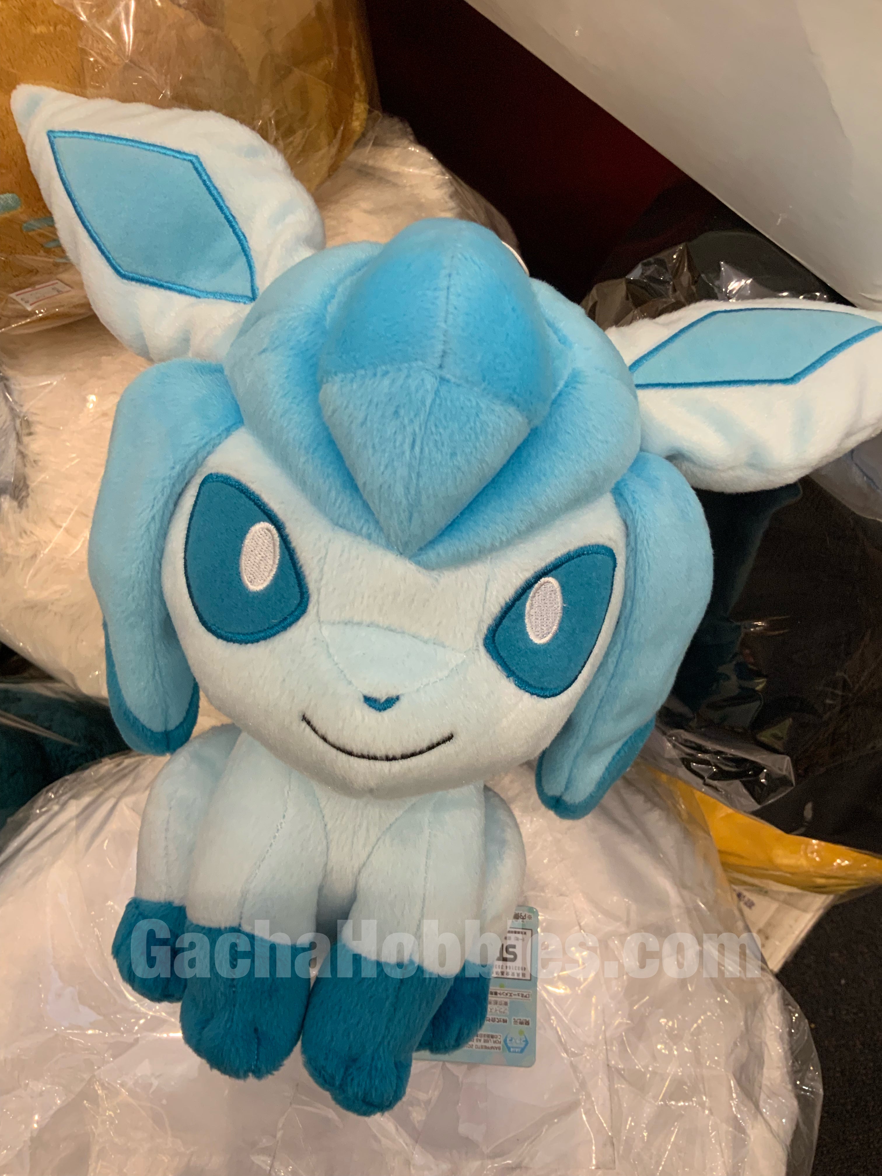 Pokemon Glaceon Big Head Plush In stock Gacha Hobbies
