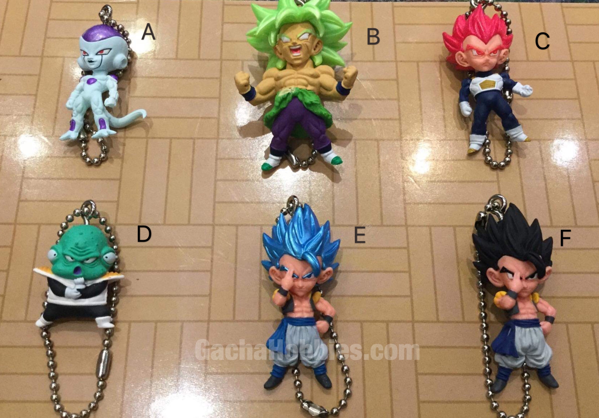 Dragon ball 2025 gashapon keychains