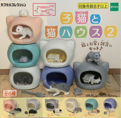 Young Cat in Cat Room Mini Figure Vol.2 6 Pieces Set (In-stock)