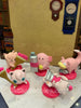 Pokemon Pink Painting Figure 5 Pieces Set (In-stock)