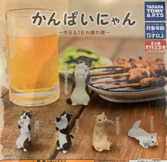 I'm Tired of One Day Today Cat Figure 5 Pieces Set (In-stock)