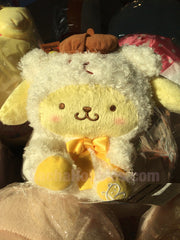 FuRyu Sanrio Character Bon Voyage Pom Pom Purin Fluffy Small Plush (In-stock)