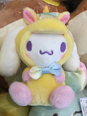 FuRyu Sanrio Character Cinnamoroll 20th Anniversary Yellow Unicorn Small Plush (In-stock)