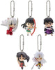 Inuyasha Character Figure Keychain 5 Pieces Set (In-stock)