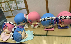 Re:Zero Starting Life in Another World Mini Figure Sleeping Ver. 6 Pieces Set (In-stock)