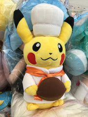 Pokemon Centre Chef Pikachu Small Plush (In-stock)