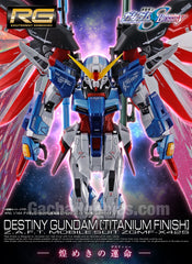 RG 1/144 Gundam Seed Destiny Gundam Titanium Finish Limited (Pre-order)