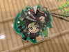 Pita Deforme Kimetsu no Yaiba Demon Slayer Character Acrylic Keychain Vol.2 12 Pieces Set (In-stock)