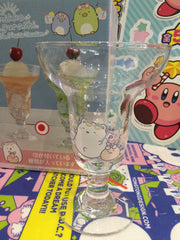 Sumikko Gurashi PenPen Fruits Vacation Parfait Glass Cup Pink Ver. (In-stock)