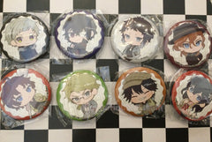 Bungo Stray Dog Beast The Movie Character Badge 8 Pieces Set (In-stock)