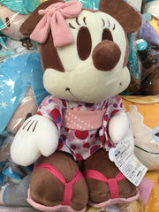 Disney Fun Fan Amuse Minnie Mouse in Yukata Medium Plush (In-stock)