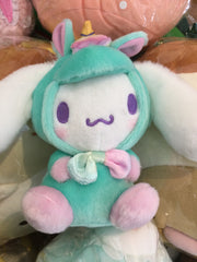 FuRyu Sanrio Character Cinnamoroll 20th Anniversary Green Unicorn Small Plush (In-stock)