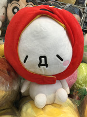 Japanese Emoticon with Red Hood Medium Plush (In-stock)