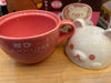 Rilakkuma Chocolate and Coffee Pink Ceramic Mug and Lid (In-stock)