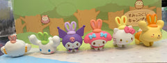 Hugcot Sanrio Characters Easter Cable Figure Vol.6 6 Pieces Set (In-stock)