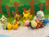 Pokemon Nukunuku Time Figure 5 Pieces Set (In-stock)