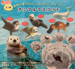 Toys spirits Really Float! Plum! Hakori! Animal Mini Figure 5 Pieces Set (In-stock)