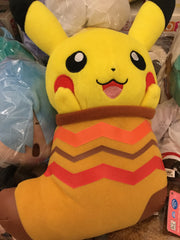 Pokemon Sun & Moon Pokemikke Pikachu in Sock Medium Plush (In-stock)