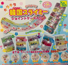 Korean Sparkle Layered Slime 5 Pieces Set (In-stock)