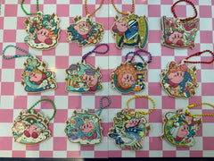 Hoshi no Kirby Zodiac Sign Rubber Keychain 12 Pieces Set (In-stock)