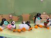 Takara Tomy Pingu and Pinga Friends Collection Daily Life Figure 5 Pieces Set (In-stock)