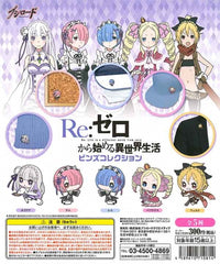 Re:ZERO Starting Life in Another World Character Pins 5 Pieces Set (In-stock)