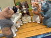 Animal Cat Gassho Figure 5 Piece Set (In-stock)