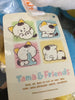 Tama & Friends White Cat Small Plush (In-stock)
