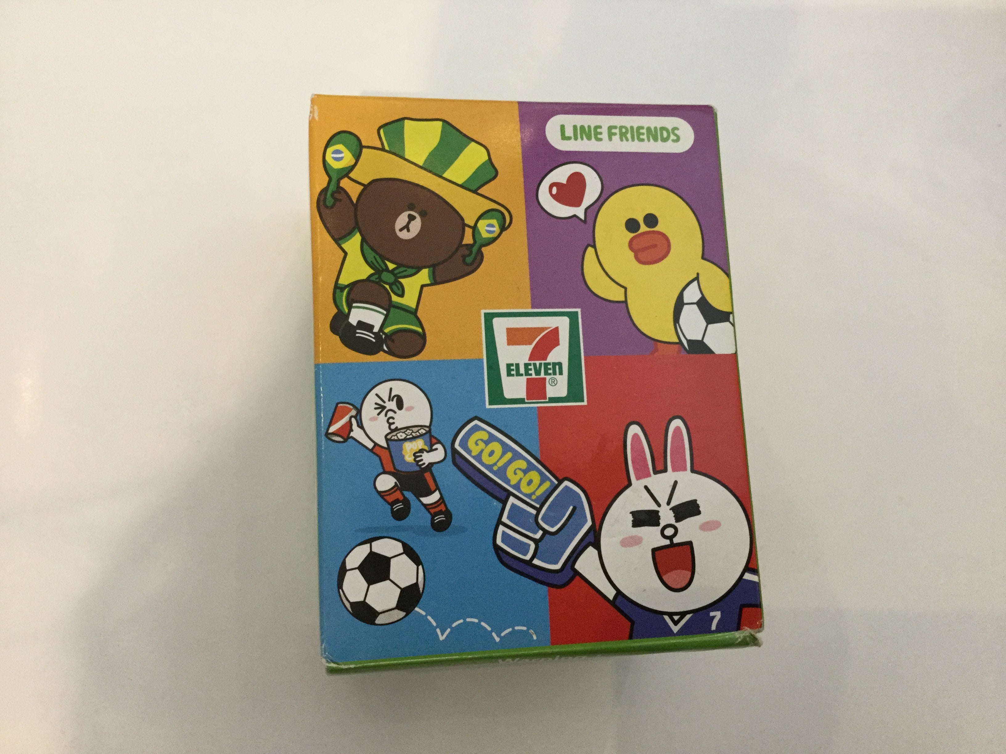 Line Friends x 7 Eleven World Cup Figure Stamp Blind Box (In-stock 