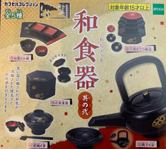 Traditional Japanese Tableware Mini Figure Vol.3 5 Pieces Set (In-stock)