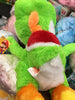 Super Mario Bros Green Yoshi Resting Long Fur Medium Plush (In-stock)