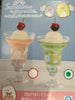 Sumikko Gurashi PenPen Fruits Vacation Parfait Glass Cup Green Ver. (In-stock)