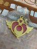 Sailor Moon Stained Charm Metal Keychain 6 Pieces Set (In-stock)