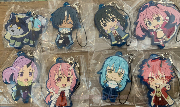 That Time I Got Reincarnated as a Slime Character Rubber Keychain 8 Pieces Set (In-stock)