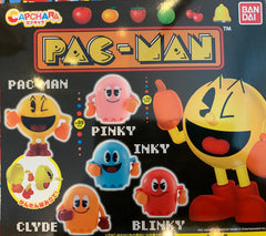 Capchara Pac-Man Big Head Figure 5 Pieces Set (In-stock)