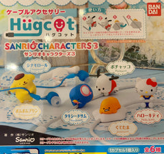 Sanrio Hugcot Cable Holder Vol.3 6 Pieces Set (In-stock)